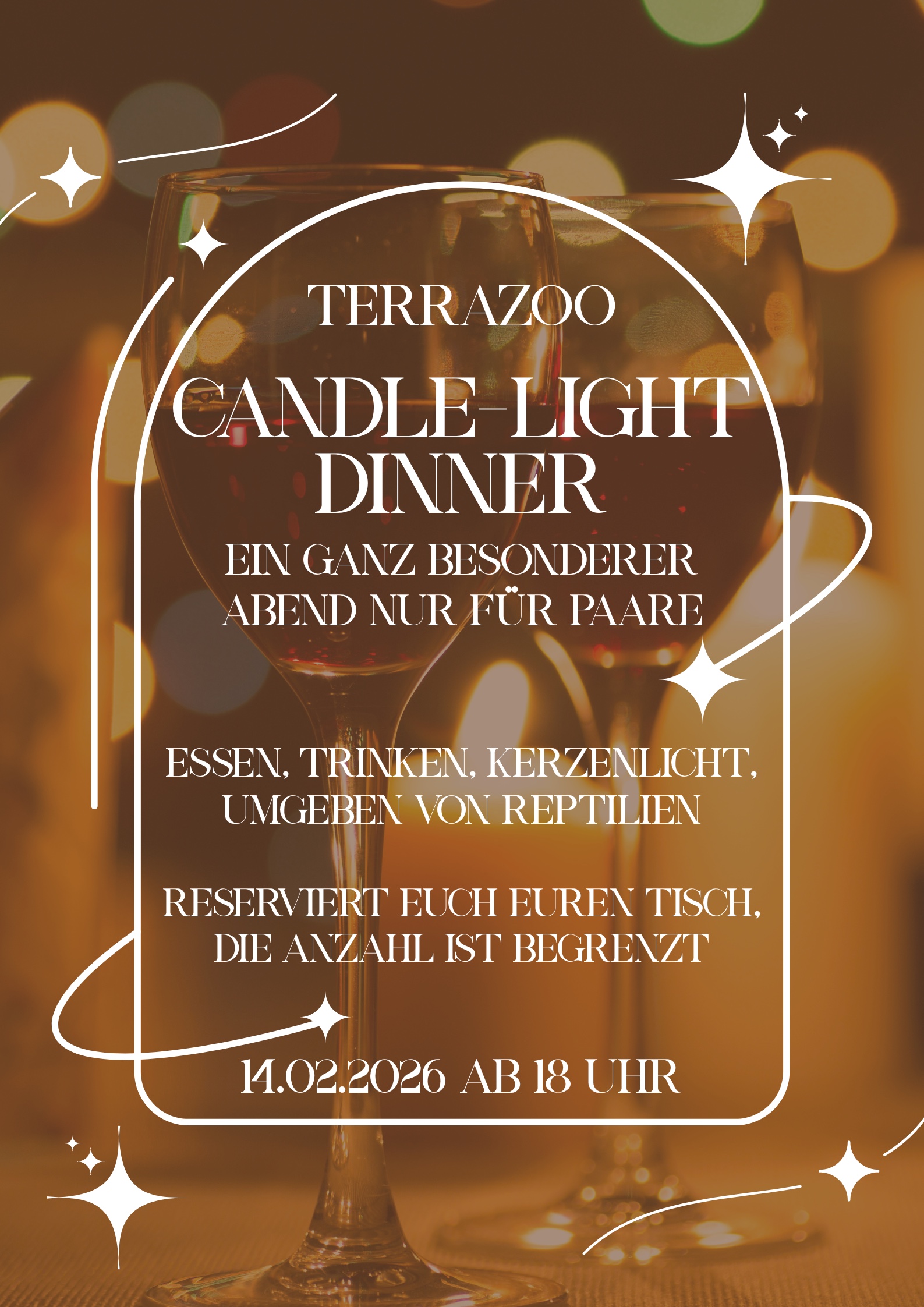 Valentinstag - Candle-Light-Dinner